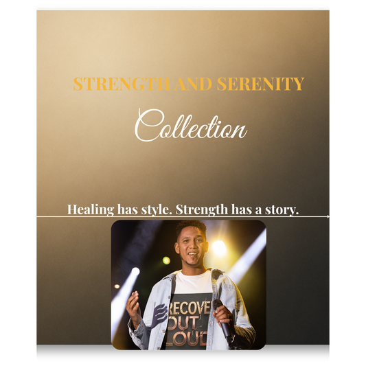 Strength and Serenity Recover Out Loud Tee