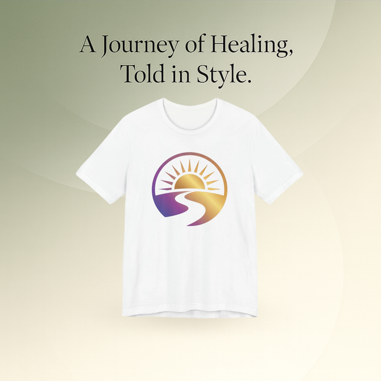 🌅  Rise Strong – Sunrise Path Tee