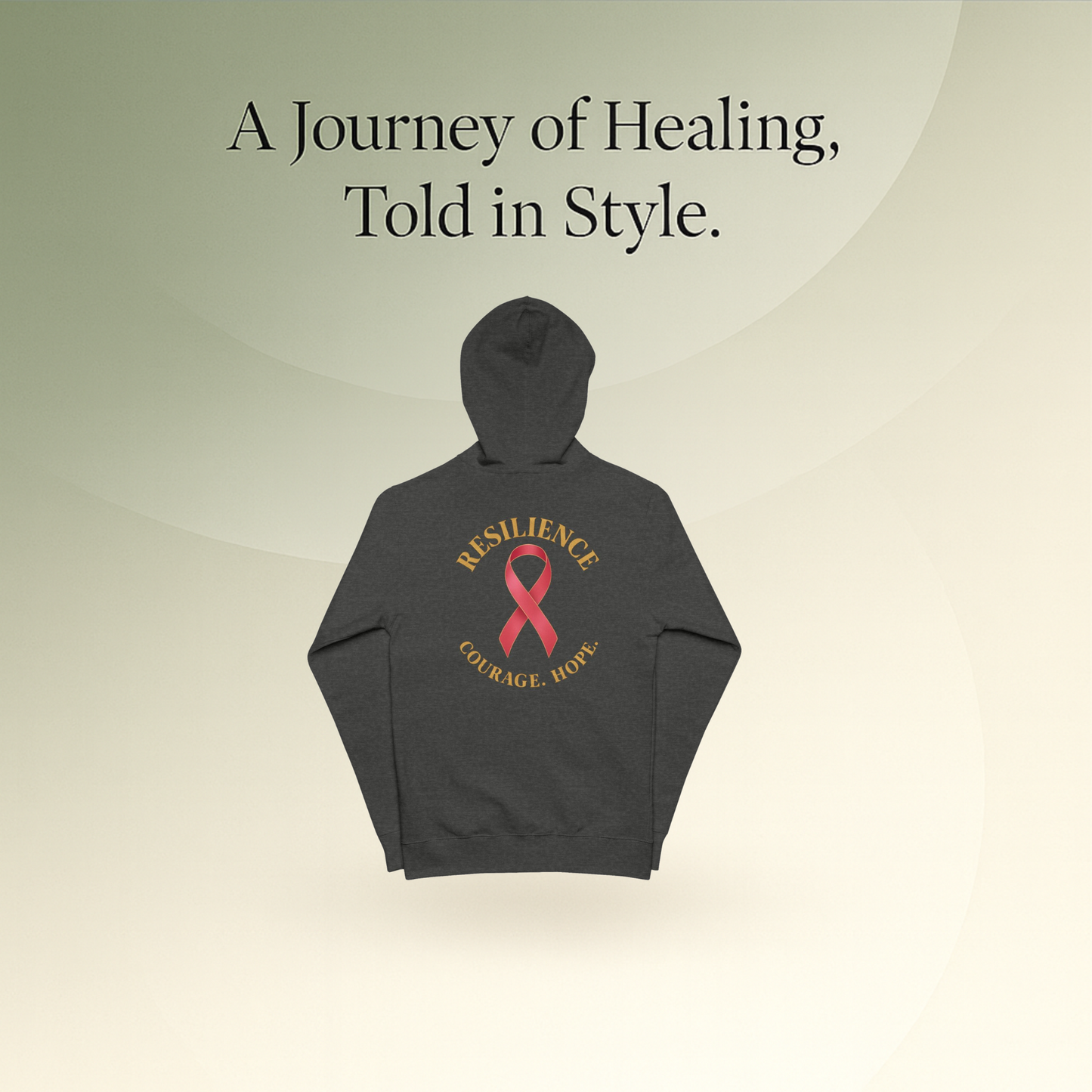 💛 Serenity - Resilience Courage Hope Hoodie