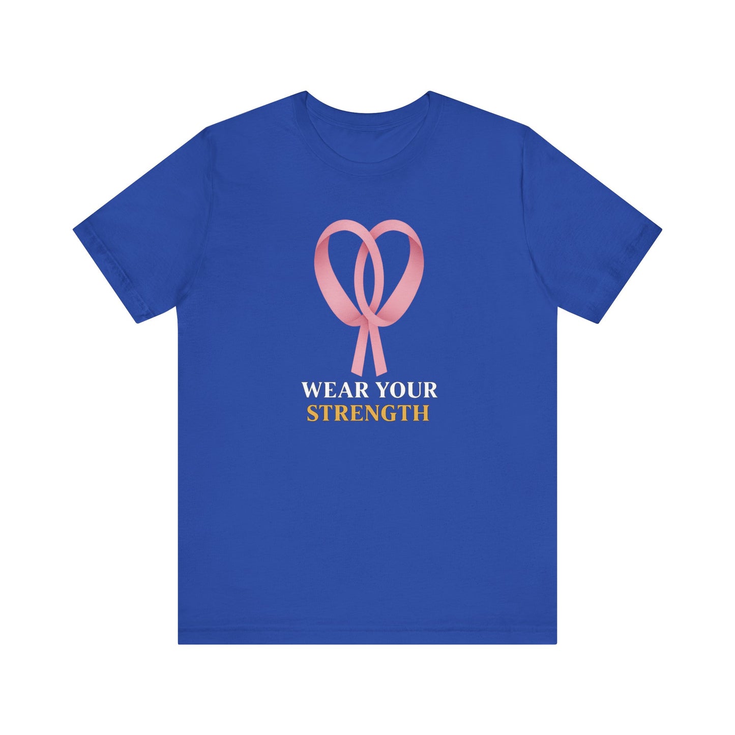 🌸 Ribbon-Wear Your Strength Tee