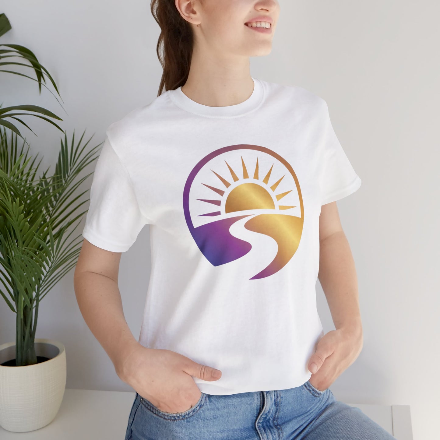 🌅  Rise Strong – Sunrise Path Tee