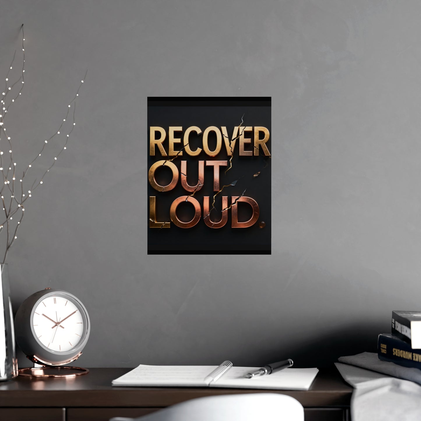 💛 Serenity - Recover Out Loud Wall Art