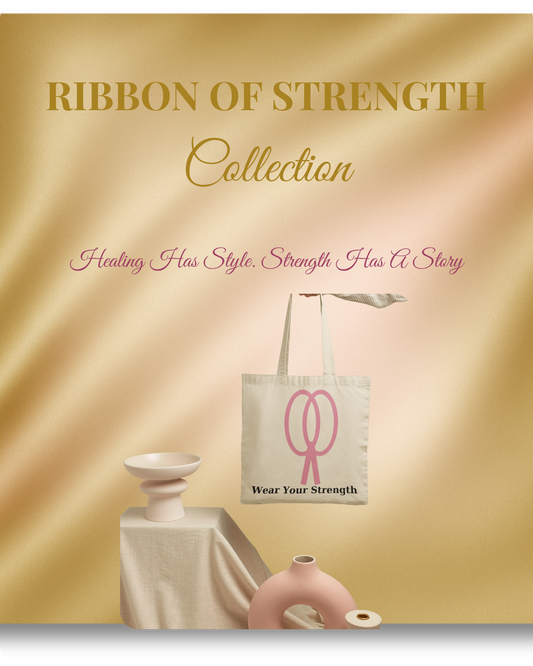 Ribbon of Strength Tote Wear Your Strength