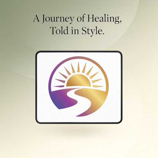 🌅  Rise Strong – Sunrise Path Mouse Pad