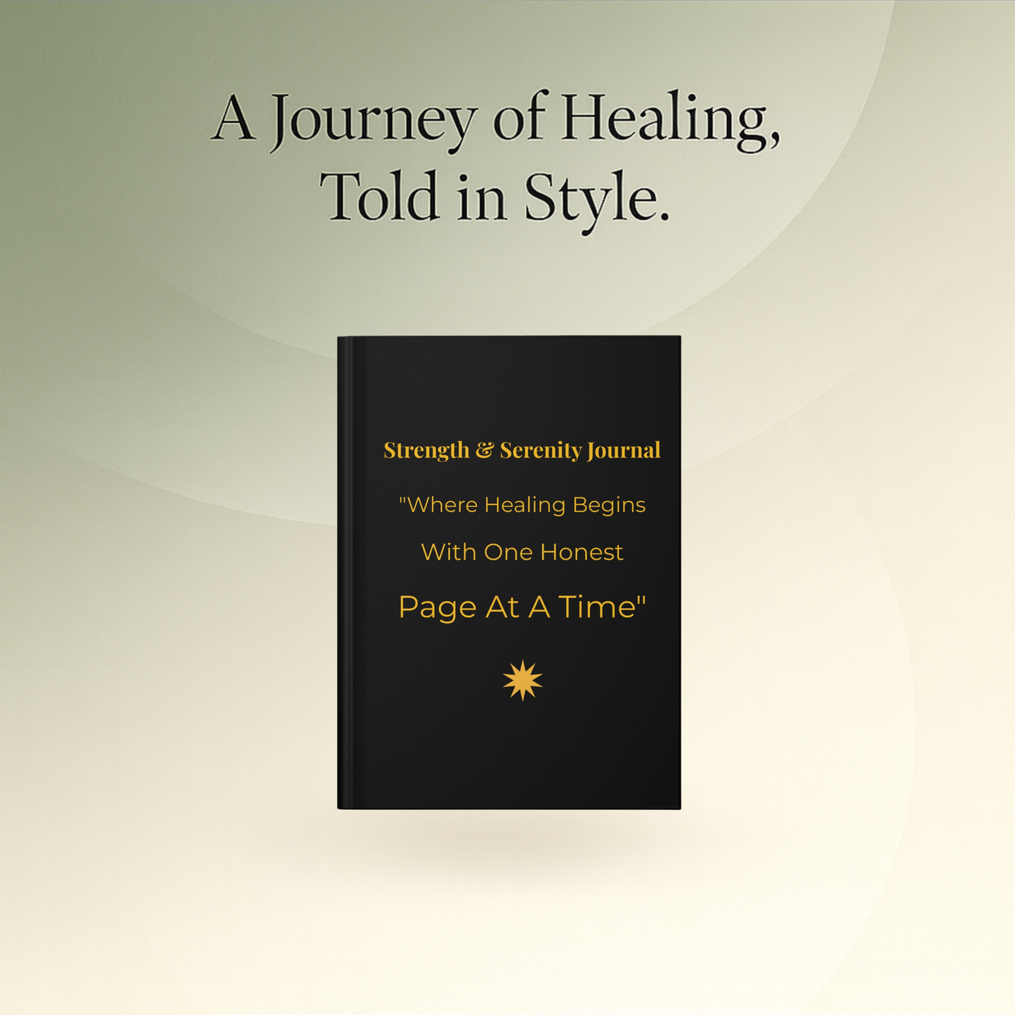 💛 Serenity - Strength & Serenity Journal