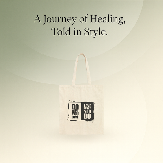 🖤 B&W-Do What You Love Tote