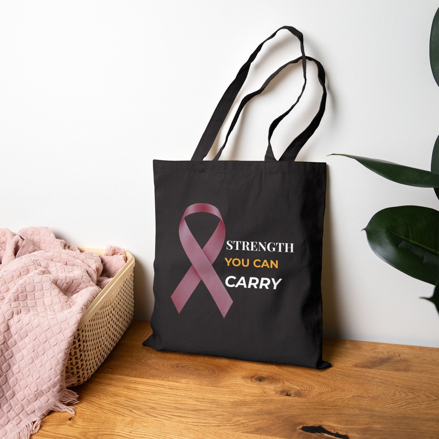 🌸 Ribbon - Strength You Can Carry Tote