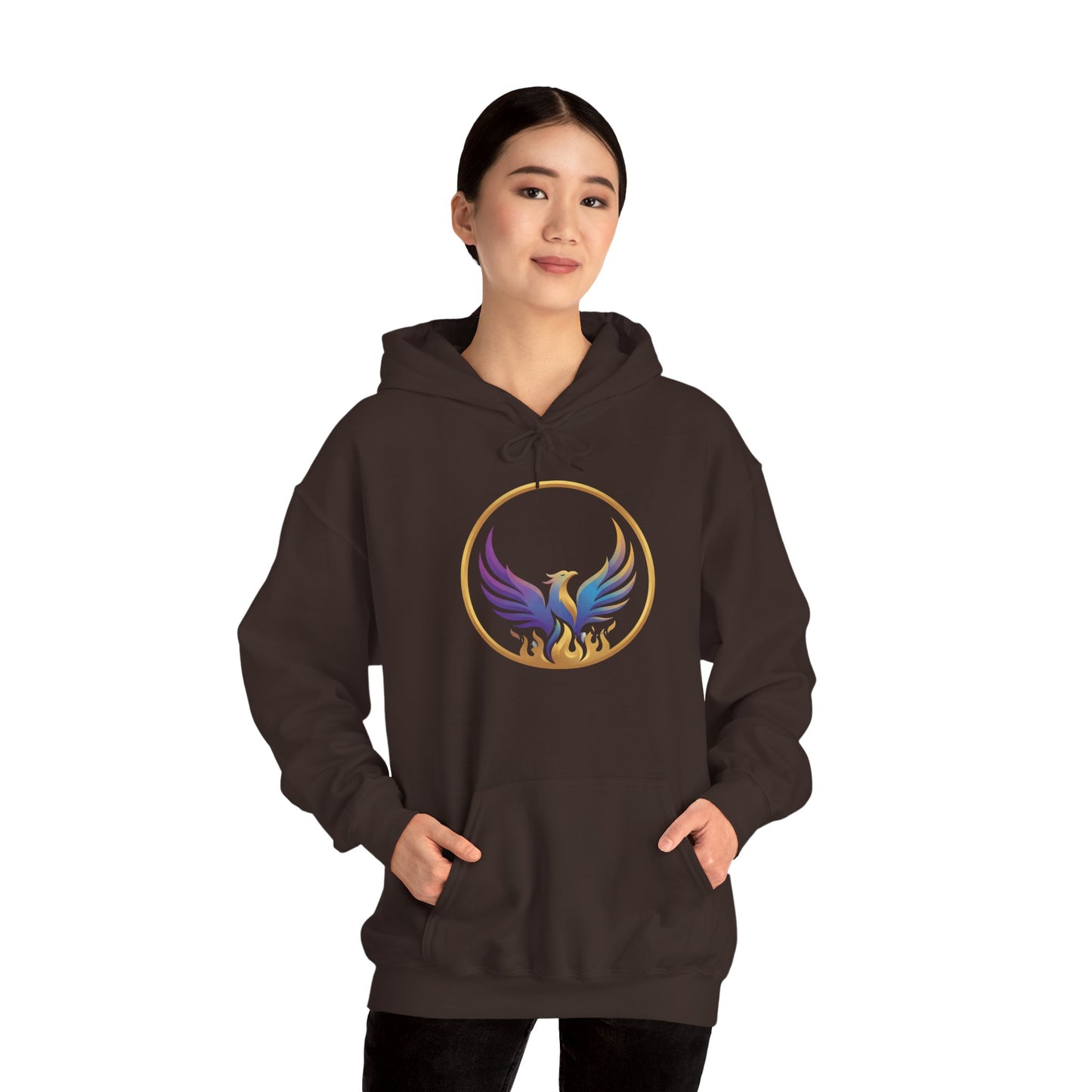 🌅 Phoenix Rising – Symbol of Renewal Pullover Hoodie