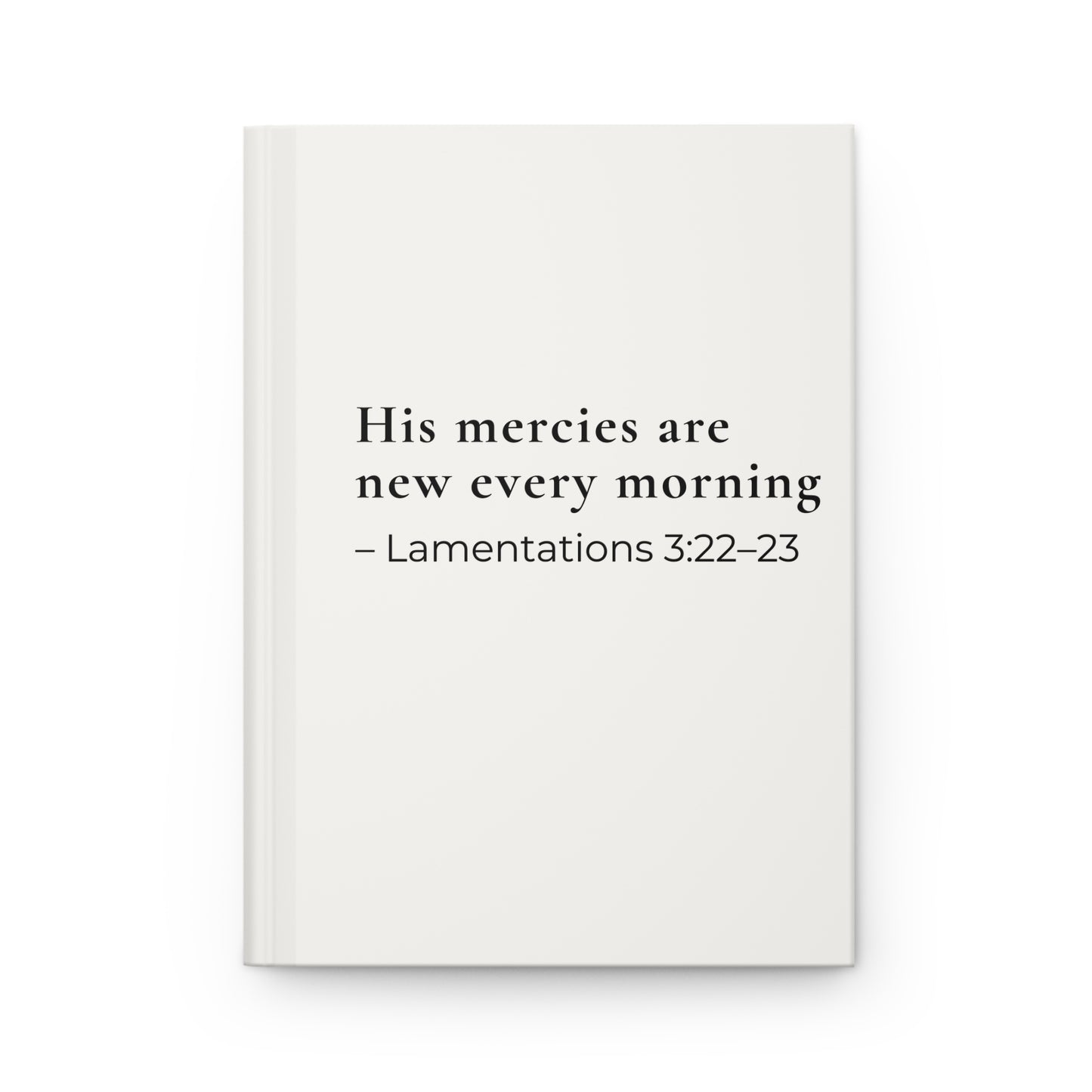 🕊️ Renewed Strength Scripture Journal | His Mercies Are New Every Morning