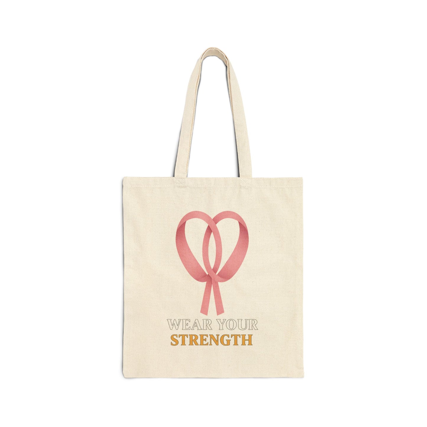 🌸 Ribbon - Wear Your Strength Tote