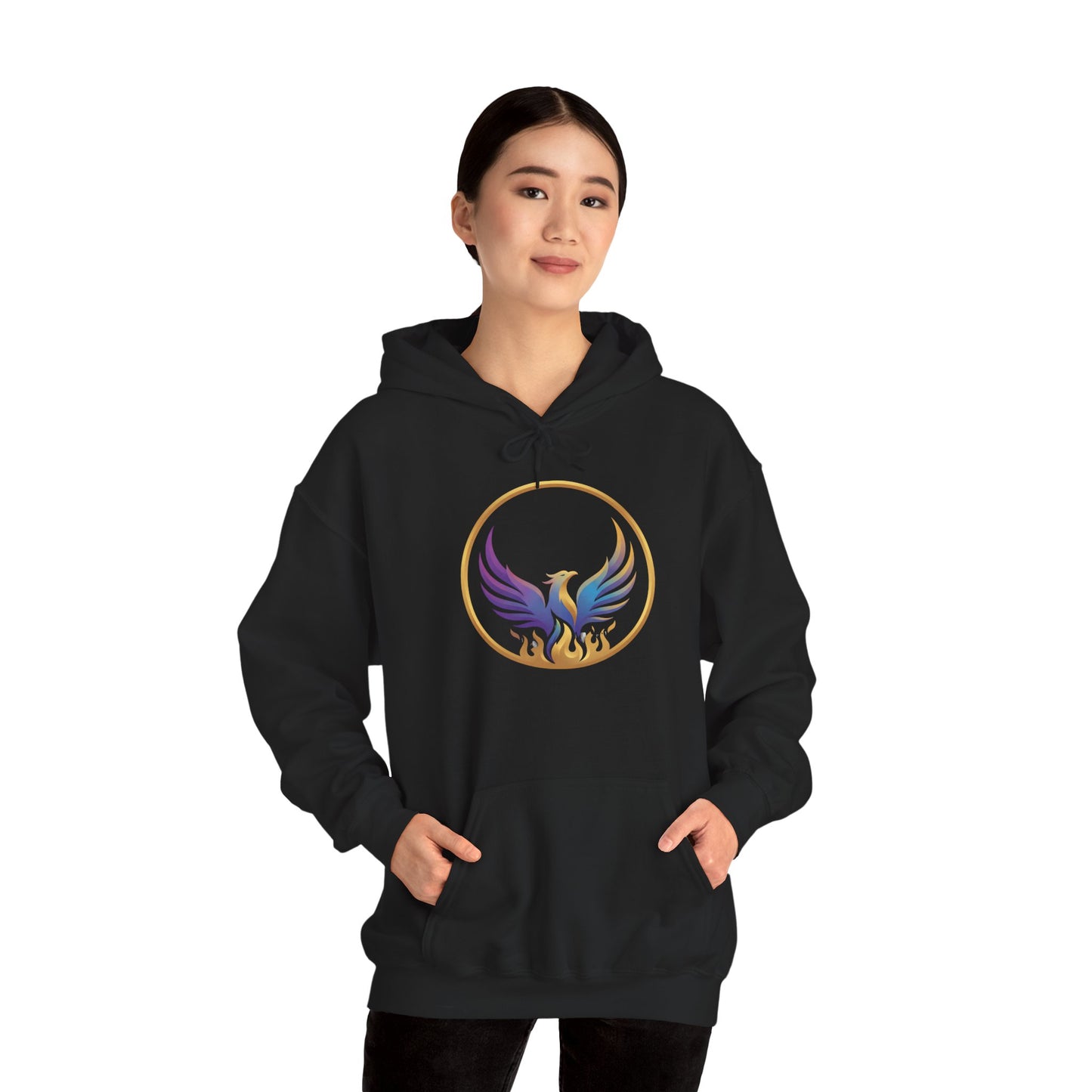 🌅 Phoenix Rising – Symbol of Renewal Pullover Hoodie