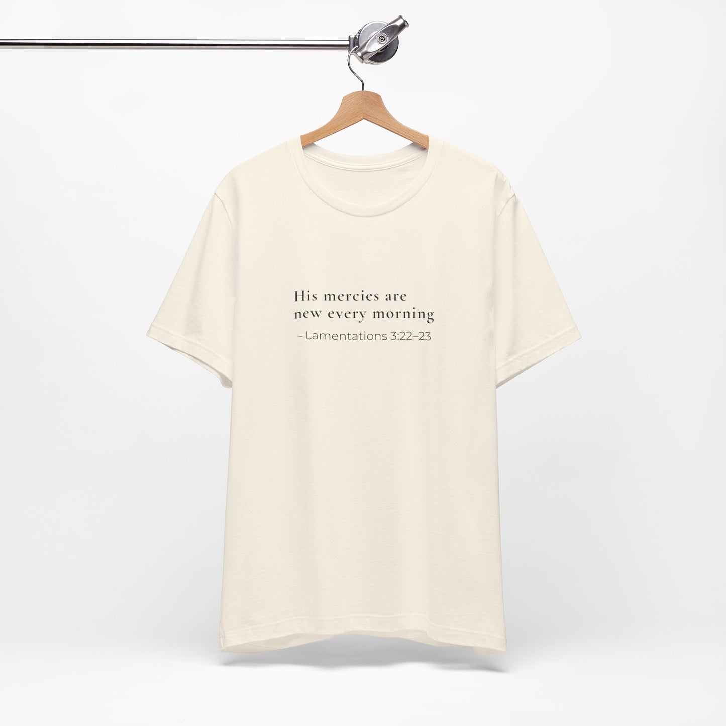 🕊️ Renewed Strength Scripture Tee | His Mercies Are New Every Morning