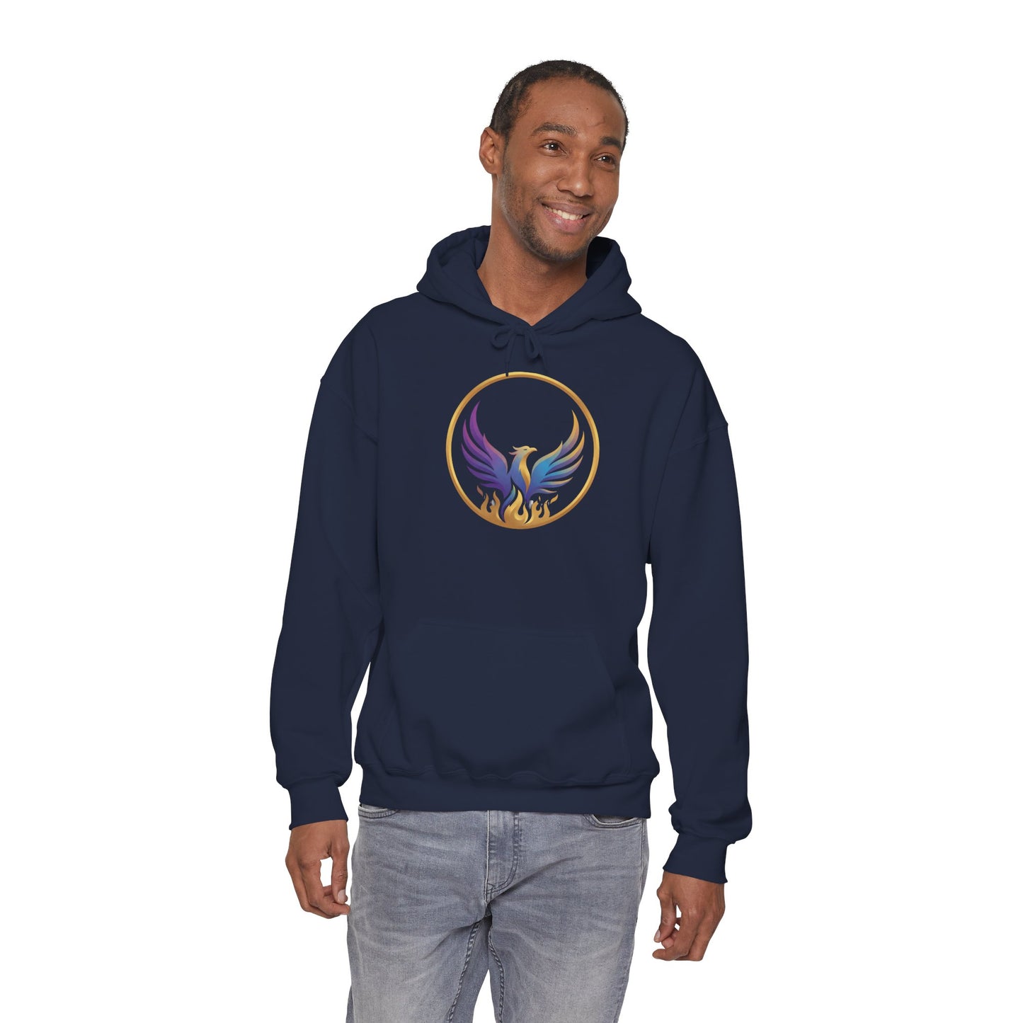 🌅 Phoenix Rising – Symbol of Renewal Pullover Hoodie