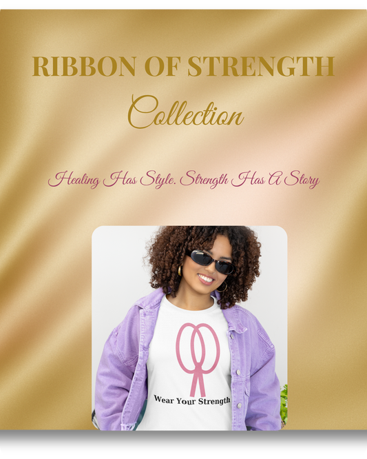Ribbon of Strength Tee – Wear Your Strength