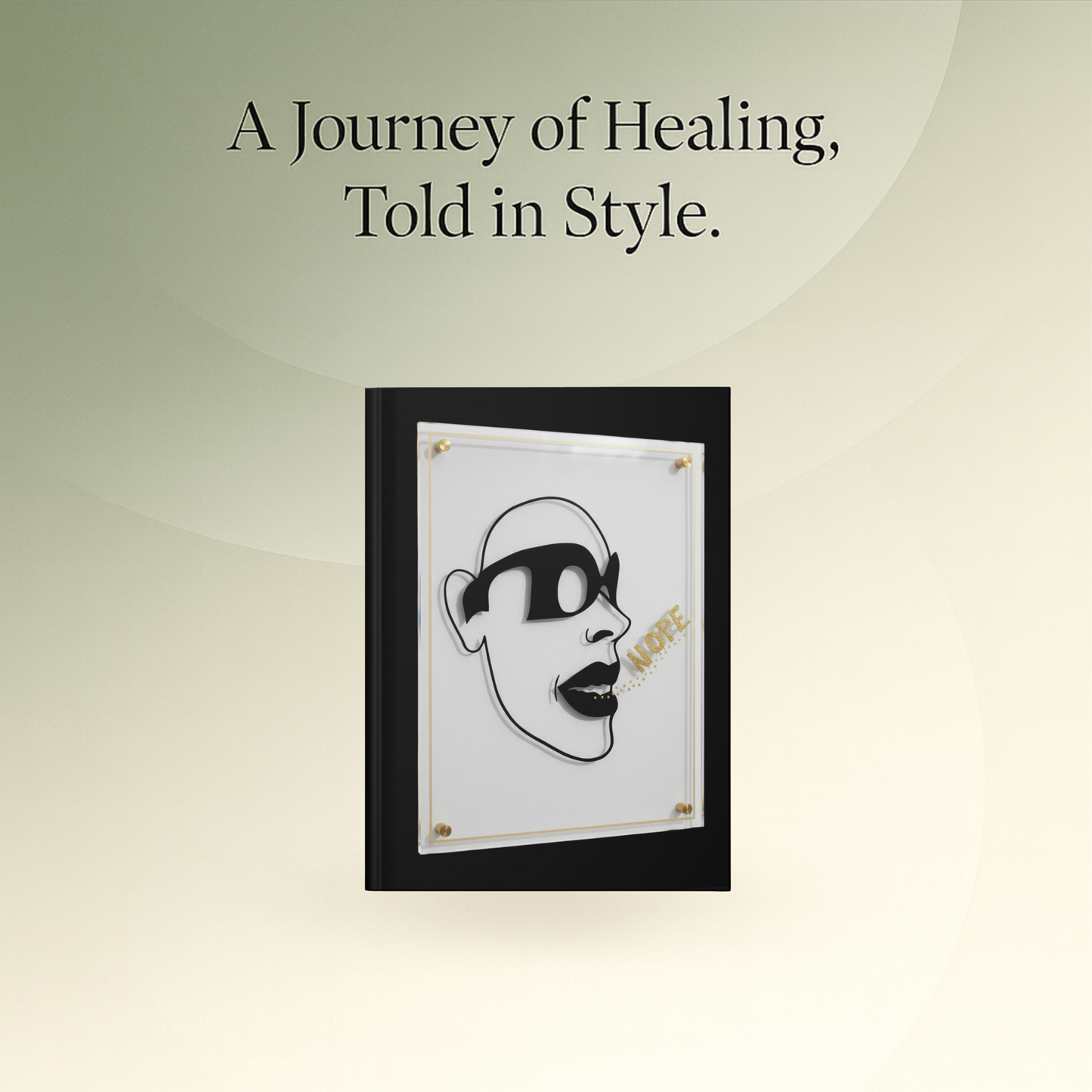 🖤 B&W - NOPE Journal (Limited Edition)