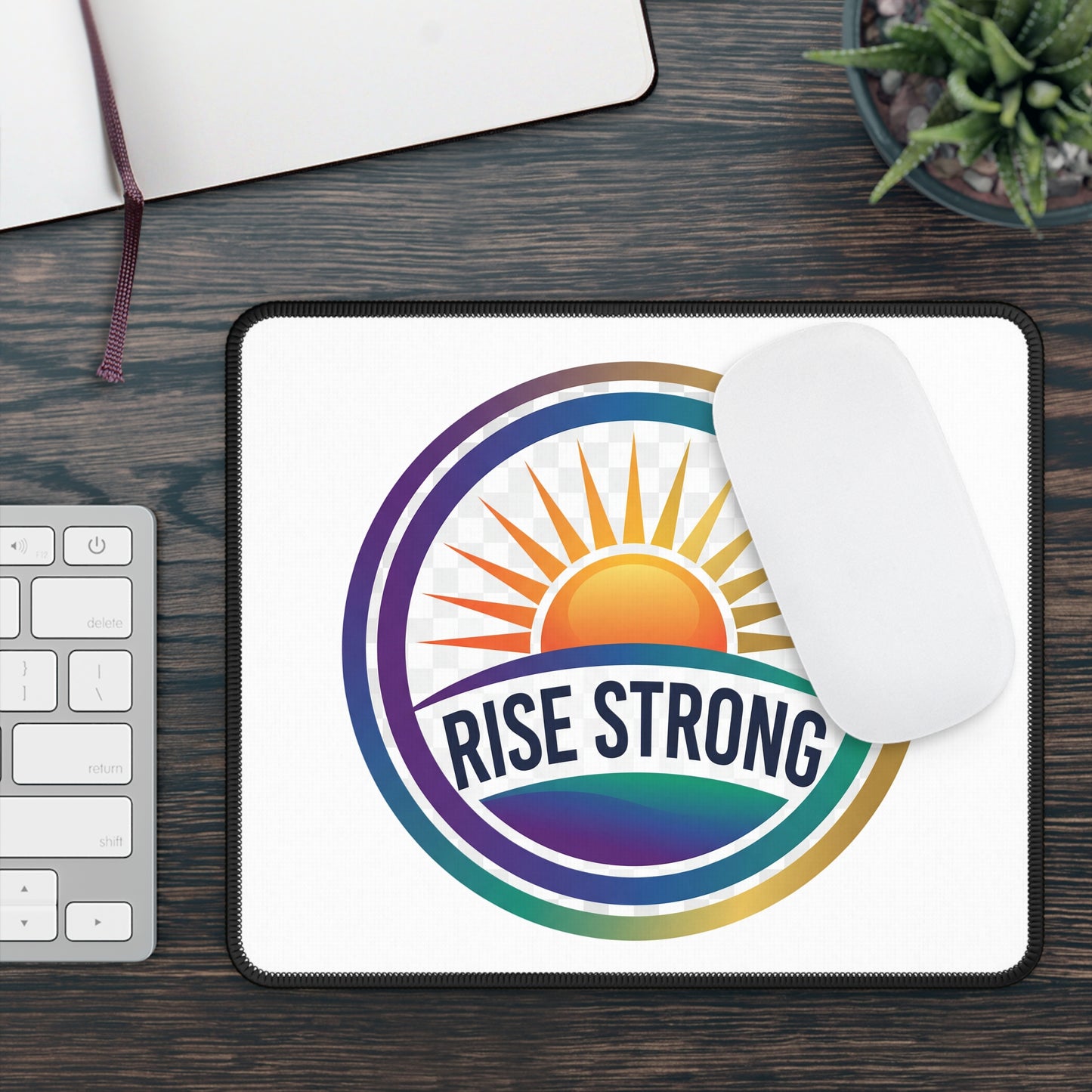 🌅 Rise Strong – Sunrise of Renewal Mouse Pad