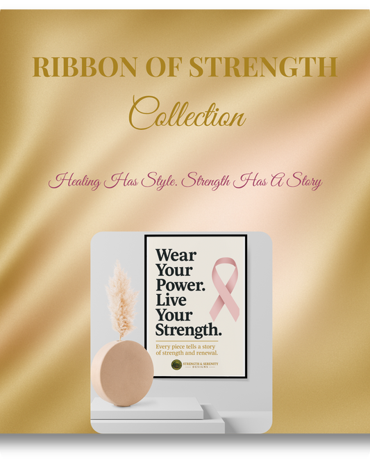 Ribbon of Strength Wear Your Power Poster
