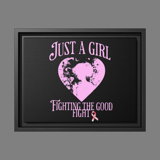 Empowering Wall Art Print, Inspirational Decor, Breast Cancer Awareness, Just a Girl Fighting the Good Fight, Gift for Women, Home [...]