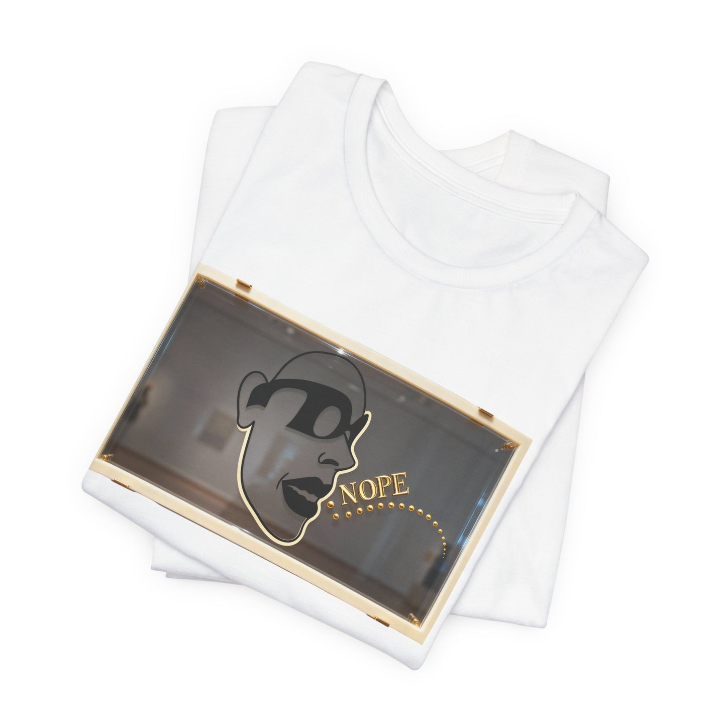 🖤 B&W - NOPE Graphic Tee (Limited Edition)