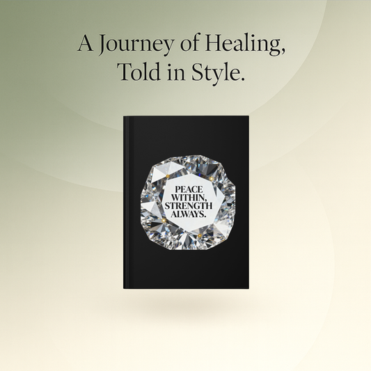 🖤 B&W - Peace Within Strength Always Journal