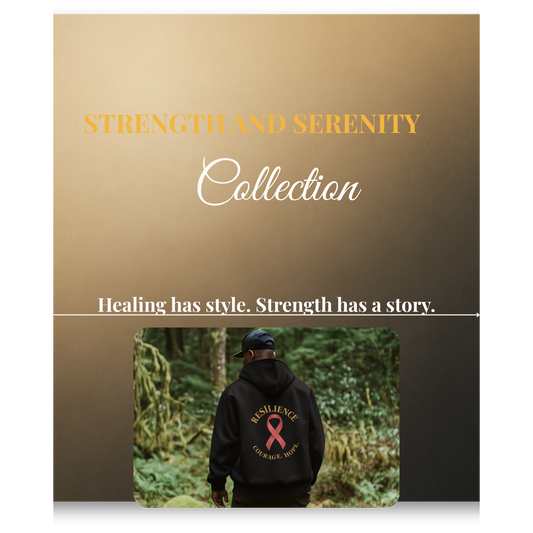Strength and Serenity Resilience Courage Hope Hoodie