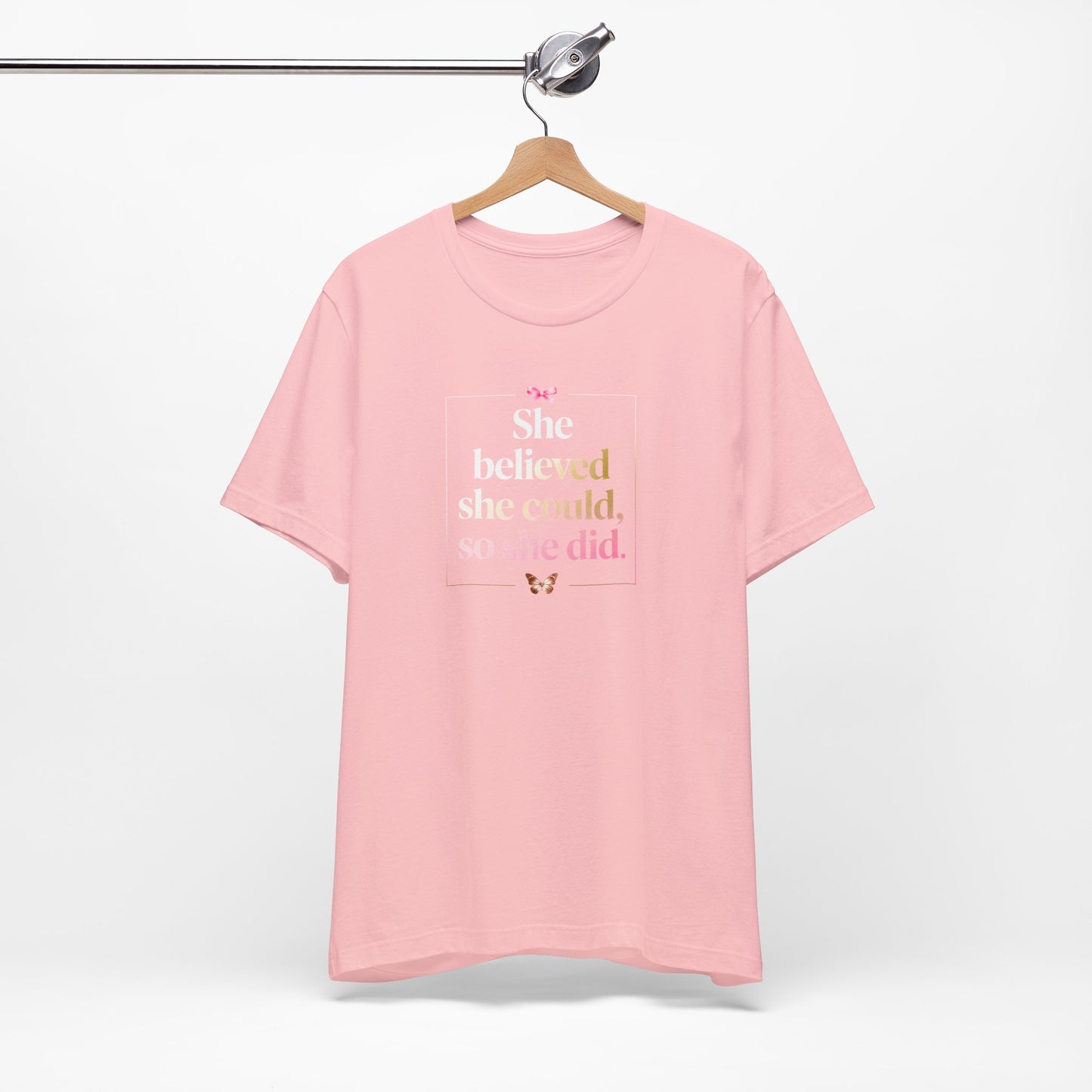 🌸 Ribbon - She Believed She Could Tee