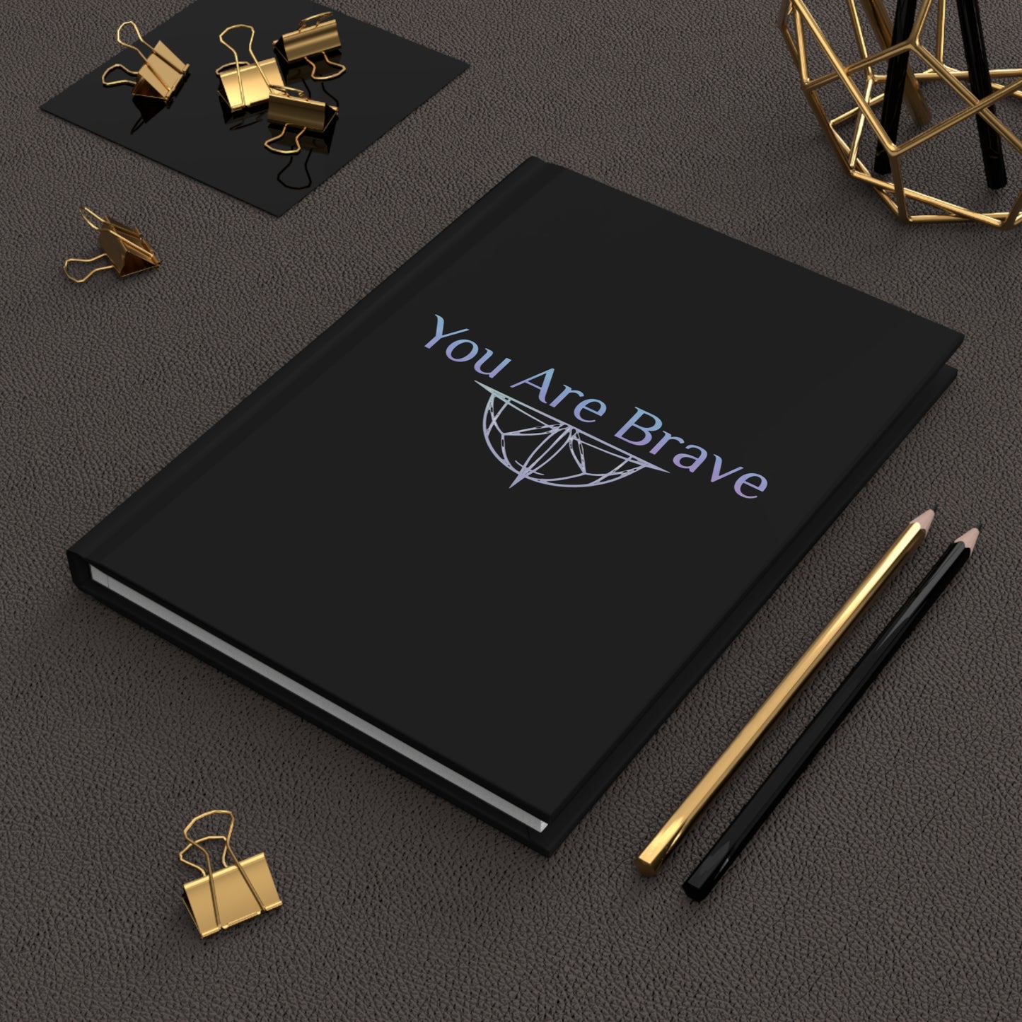 💛 You Are Brave – Strength & Serenity Reflection Journal