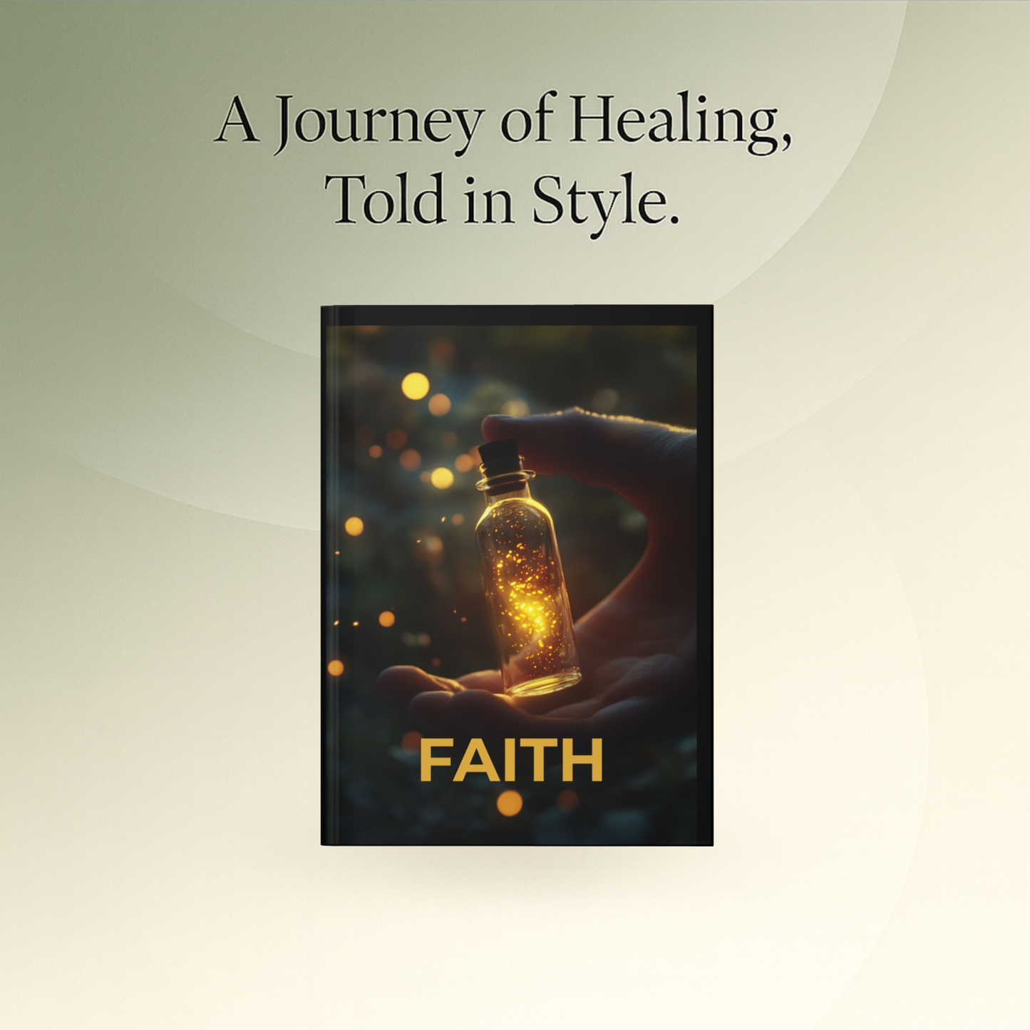 ✝️  FAITH – Light in the Darkness Inspirational Journal
