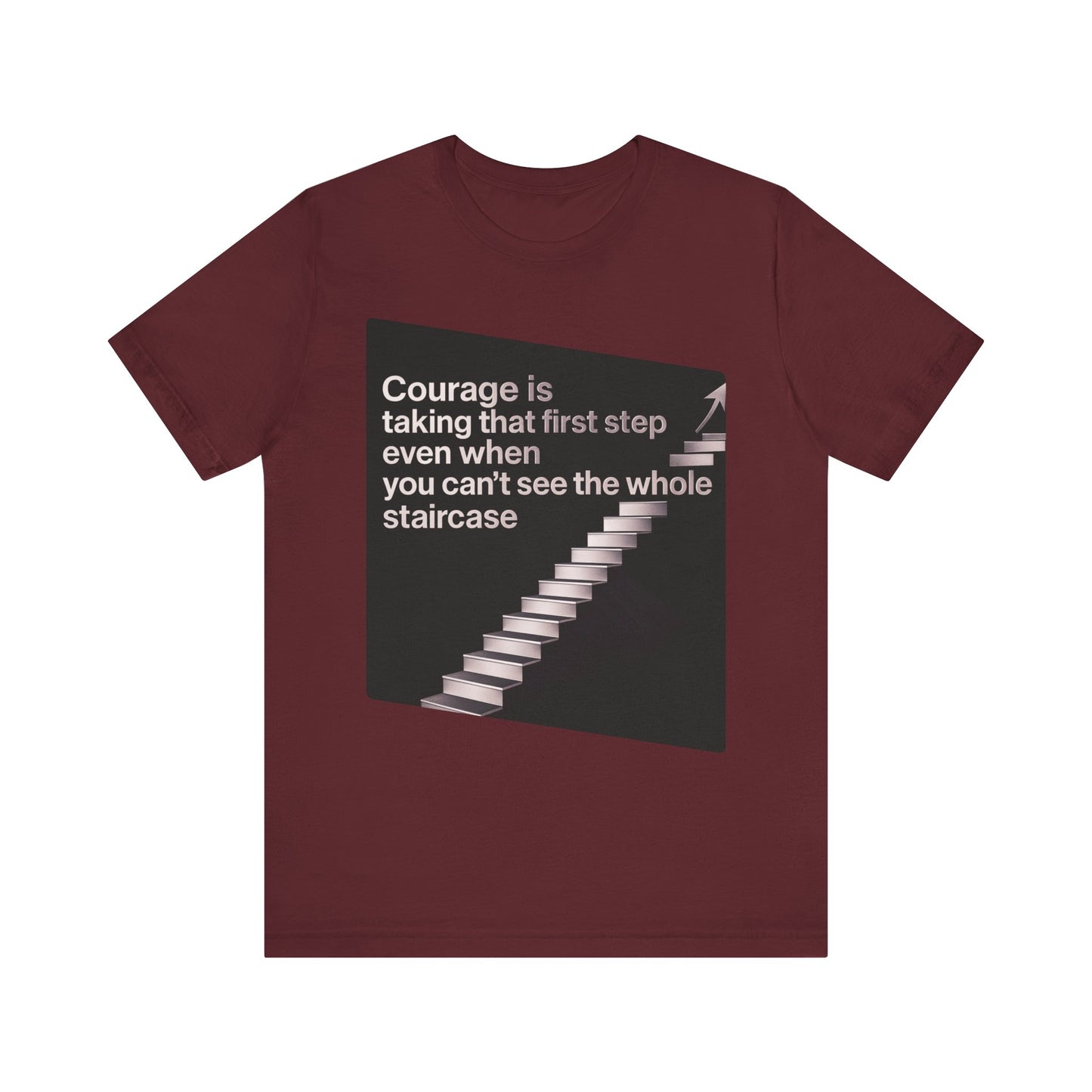 Strength and Serenity Collection - Courage is Taking That First Step Tee