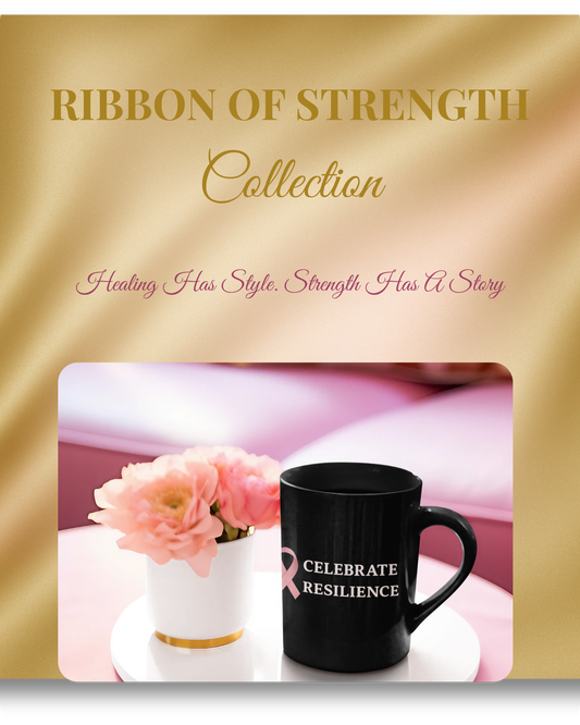 Ribbon off Strength Celebrate Resilience Mug-II