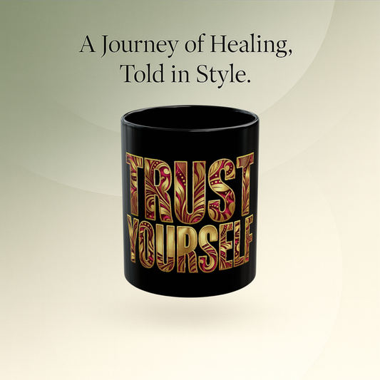 👑Trust Yourself Mug – Crowned in Strength Collection