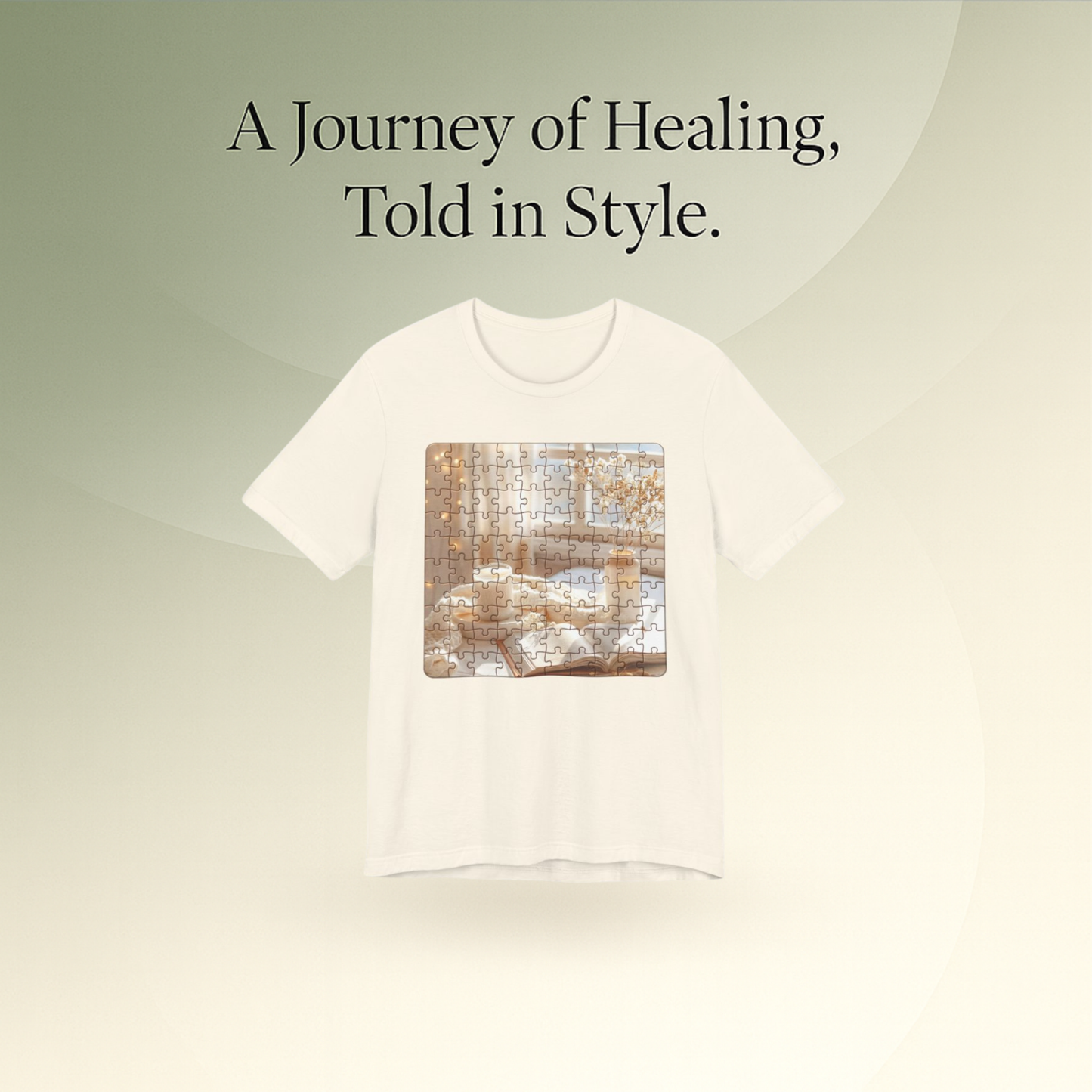 🕊️ Renewed Strength - Healing in Progress Puzzle Tee