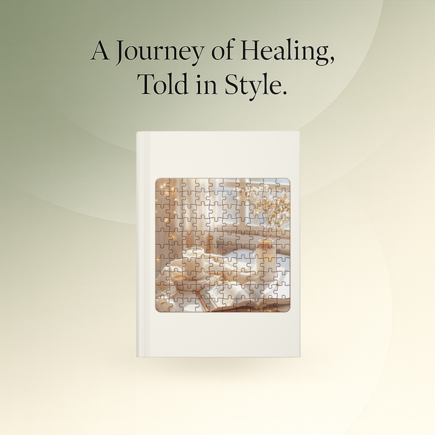 🕊️ Renewed Strength - Healing in Progress Puzzle Journal