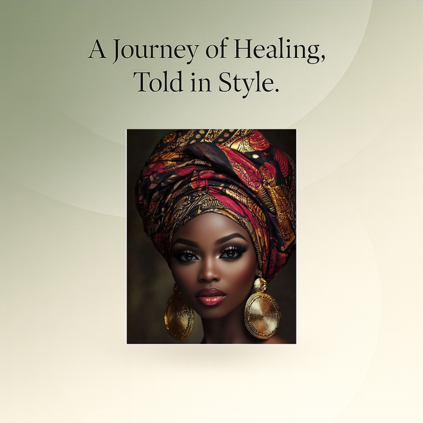 👑 Crowned in Strength - Empowered Beauty Wall Art