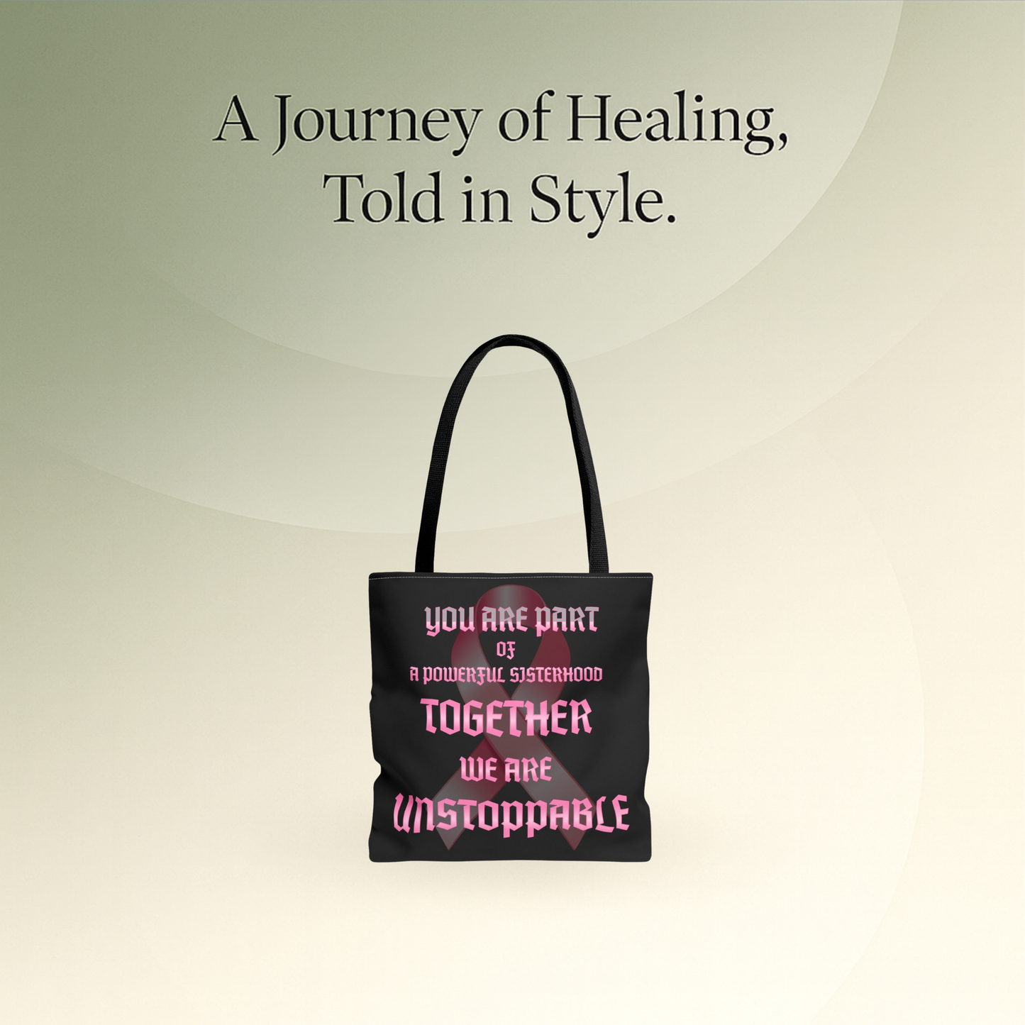 🌸 Ribbon - Empowering Sisterhood Tote