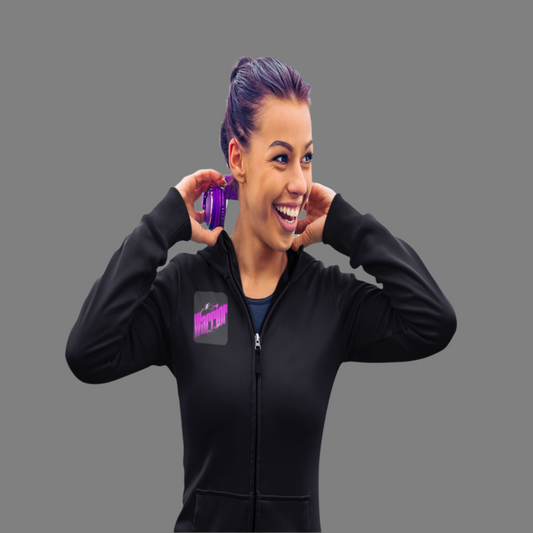 Stylish Warrior Sweatshirt, Ideal for Fundraising, Breast Cancer Awareness, Gift for Supporters, Everyday Comfort, Unisex Hooded Jacket
